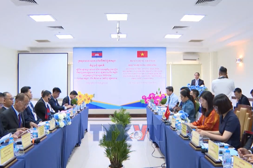 Thống nhất triển khai liên vận quốc tế qua cửa khẩu Tân Nam - Meun Chey