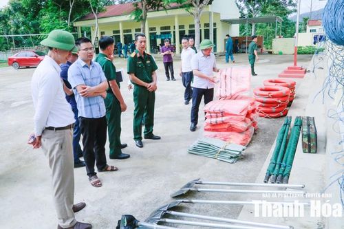 Kiểm tra công tác phòng, chống thiên tai tại 6 xã miền núi