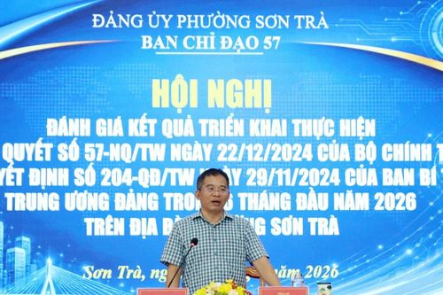 Phường Sơn Trà giải quyết thủ tục hành chính trước hạn và đúng hạn đạt 99%