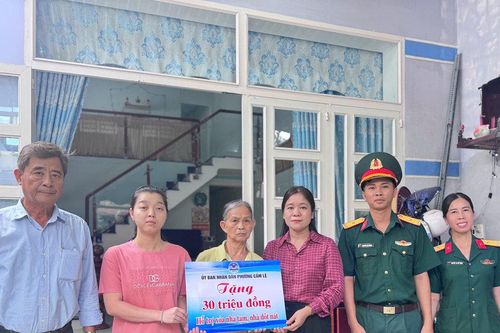 Phường Cẩm Lệ khởi công xóa 2 nhà tạm, nhà dột nát