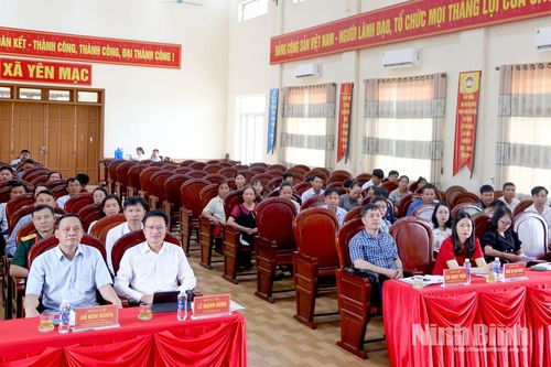 Đảng ủy xã Yên Mạc triển khai nhiệm vụ 6 tháng cuối năm