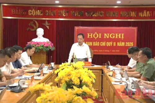 Hội nghị giao ban báo chí quý II/2026