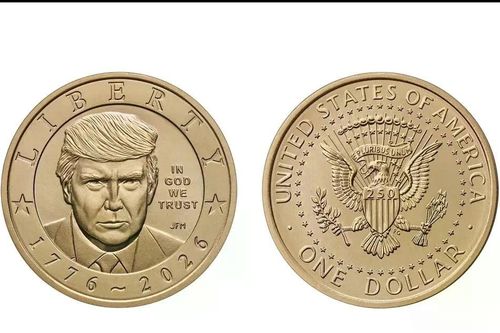 Mỹ đúc đồng xu 1 USD khắc hình Tổng thống Donald Trump bất chấp tranh cãi pháp lý