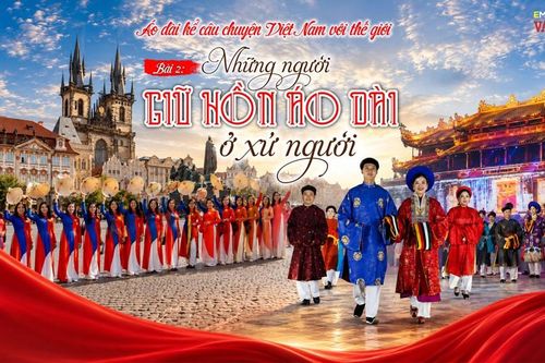 Áo dài kể câu chuyện Việt Nam với thế giới:Bài 2: Những người giữ hồn áo dài ở xứ người