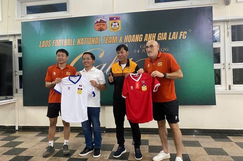 Tuyển Lào hoàn tất chuyến tập huấn tại Gia Lai