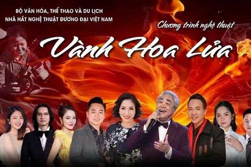 Đêm nhạc 'Vành hoa lửa' tri ân các anh hùng liệt sĩ