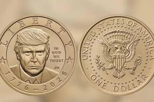 Mỹ sẽ phát hành đồng xu 1 USD in hình Tổng thống Trump