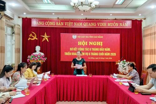 Hội Luật gia tỉnh Cao Bằng đẩy mạnh phổ biến pháp luật, trợ giúp pháp lý cho người dân