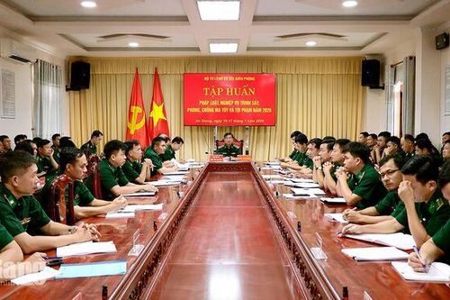 Bộ đội Biên phòng tập huấn nghiệp vụ trinh sát, phòng chống ma túy năm 2026
