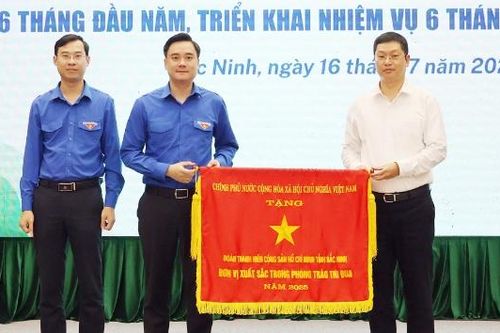 Tỉnh đoàn Bắc Ninh triển khai nhiệm vụ 6 tháng cuối năm, đón nhận Cờ thi đua của Chính phủ