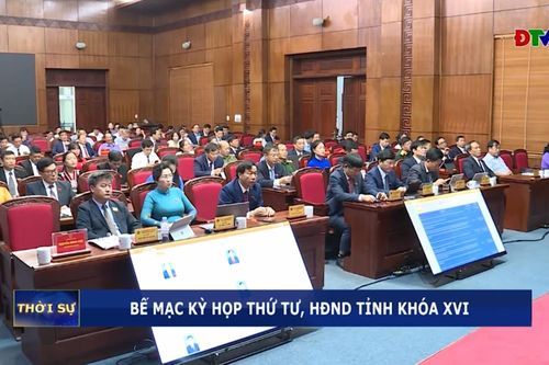 Bế mạc kỳ họp thứ tư, HĐND tỉnh khóa XVI