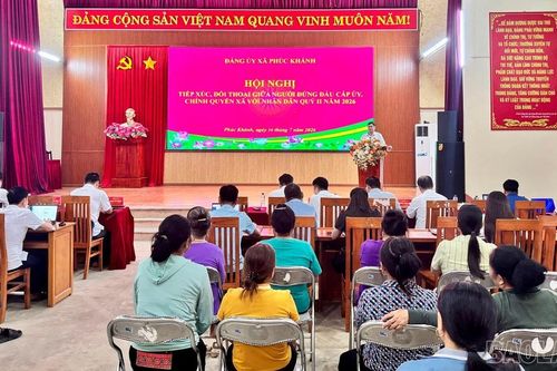 Phúc Khánh đối thoại với Nhân dân, tháo gỡ vướng mắc từ cơ sở