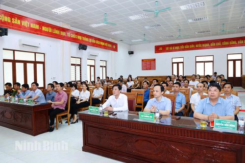 Đảng ủy phường Tây Hoa Lư triển khai nhiệm vụ trọng tâm 6 tháng cuối năm