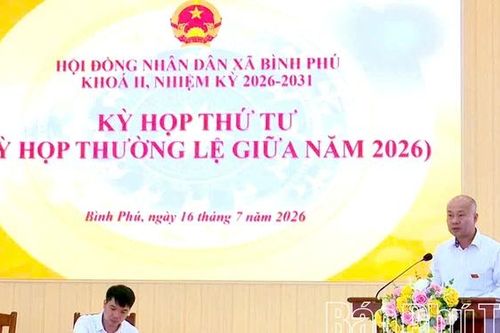 HĐND xã Bình Phú thông qua 3 nghị quyết quan trọng