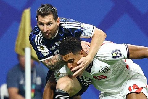 Bellingham phủ nhận khiêu khích Messi: 'Đối đầu với anh ấy là đặc ân'