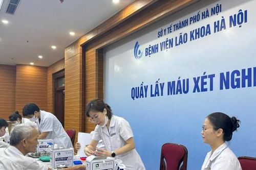 Bệnh viện Lão khoa Hà Nội triển khai khám sức khỏe định kỳ miễn phí cho người dân