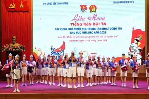 Bế mạc Liên hoan 'Tiếng kèn Đội ta' khu vực phía Bắc