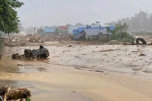 Những hình ảnh về trận lũ quét tại xã Mường Than tỉnh Lai Châu