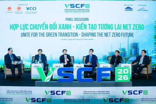 Diễn đàn VSCF 2026: Thúc đẩy chuyển đổi xanh ngành xây dựng