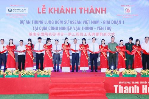 Khánh thành dự án Thung lũng Gốm sứ Asean Việt Nam giai đoạn I