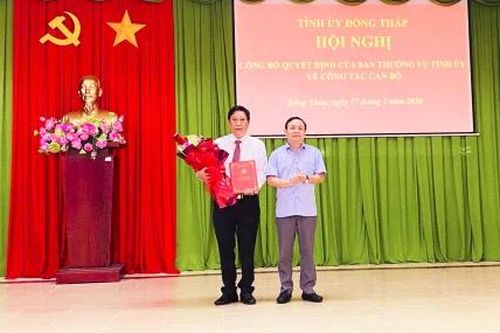 Đồng chí Lê Quang Khôi giữ chức Bí thư Đảng ủy phường Trung An