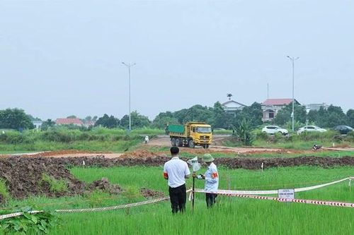 Cưỡng chế kiểm đếm bắt buộc để giải phóng mặt bằng dự án thu gom, xử lý nước thải