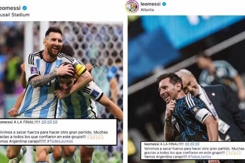 Messi tái hiện bài đăng năm 2022: Giữ 'vía' hay triệu hồi vận may?