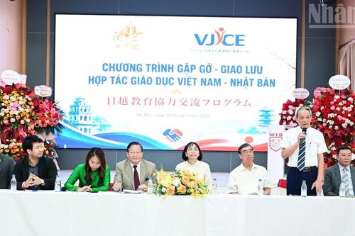Đẩy mạnh các hoạt động giao lưu, hợp tác giáo dục Việt Nam-Nhật Bản