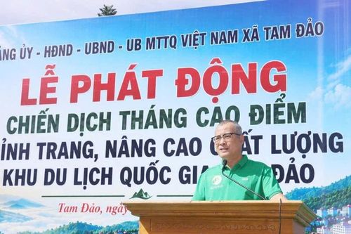 Chỉnh trang, nâng cao chất lượng Khu du lịch quốc gia Tam Đảo