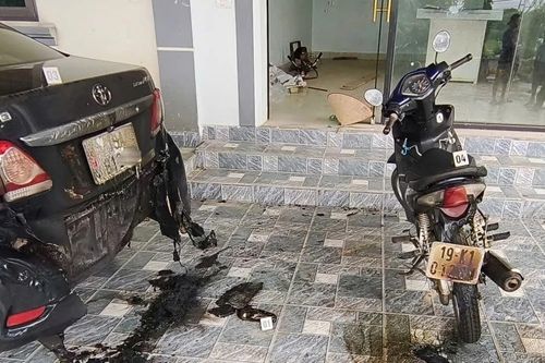 Bắt giữ đối tượng phóng hỏa đốt ô tô hàng xóm