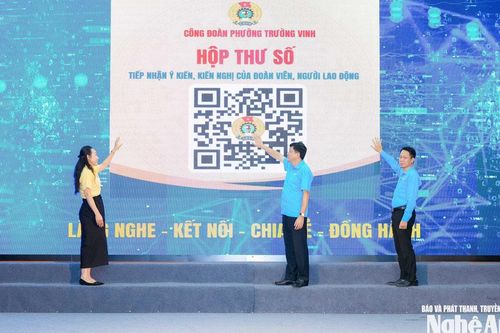Diễn đàn 'Lắng nghe đoàn viên, người lao động nói' và ra mắt hộp thư Công đoàn số