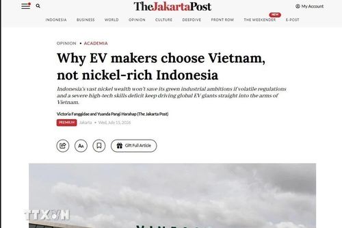 Báo Indonesia: Việt Nam có lợi thế trong cuộc đua hút đầu tư xe điện