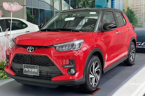 Giá xe Toyota Raize niêm yết và lăn bánh tháng 7/2026