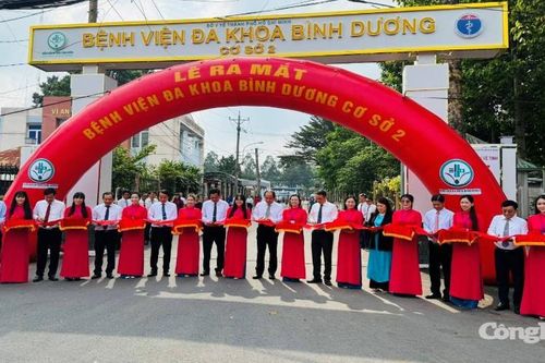 Bệnh viện Đa khoa Bình Dương ra mắt cơ sở 2, mở rộng mạng lưới chăm sóc sức khỏe