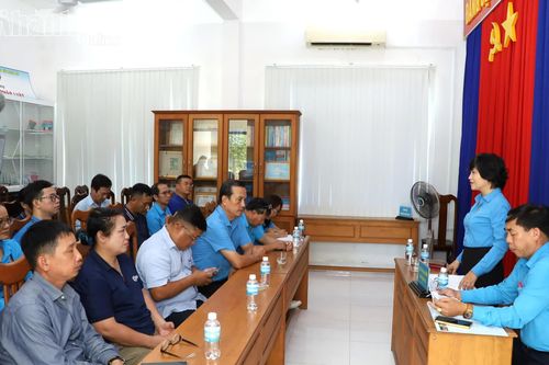 Ban Công đoàn Khu công nghiệp triển khai nhiệm vụ 6 tháng cuối năm 2026