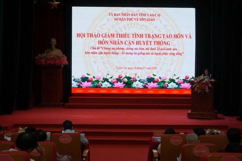 Hội thảo giảm thiểu tình trạng tảo hôn và hôn nhân cận huyết thống