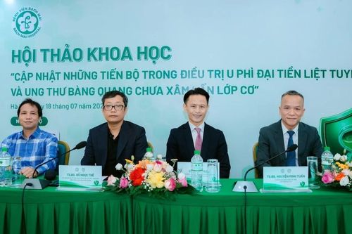 Nhiều kỹ thuật tiên tiến trong điều trị u tiền liệt tuyến và ung thư bàng quang