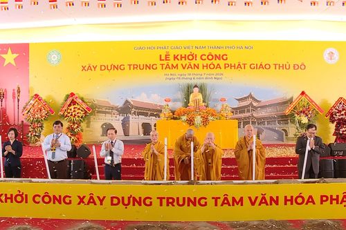 Khởi công xây dựng Trung tâm văn hóa Phật giáo Thủ đô