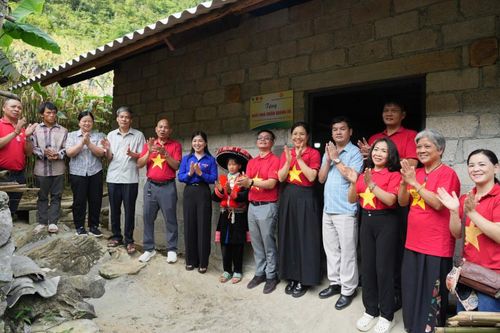 Tỉnh Đoàn khánh thành nhà 'Khăn quàng đỏ' cho học sinh có hoàn cảnh khó khăn tại xã Xuân Trường