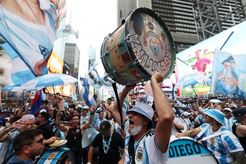 CĐV Argentina phủ kín đường phố trước chung kết World Cup 2026
