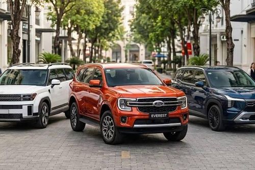 Những mẫu SUV 7 chỗ bán chạy trong 6 tháng đầu năm 2026
