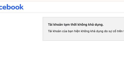 Facebook lại 'sập' diện rộng tại Việt Nam