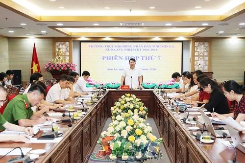 Phiên họp thứ 7 Thường trực HĐND tỉnh