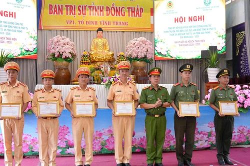 Đồng Tháp: Lan tỏa văn hóa an toàn giao thông trong cộng đồng tôn giáo