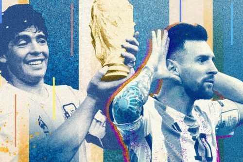 Trùng hợp kỳ lạ giữa Messi và Maradona