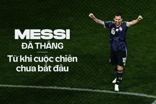 Messi đã thắng trước khi thua Tây Ban Nha