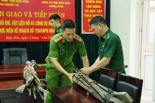 Điện Biên thu giữ, vận động giao nộp hơn 700 khẩu súng, công cụ hỗ trợ