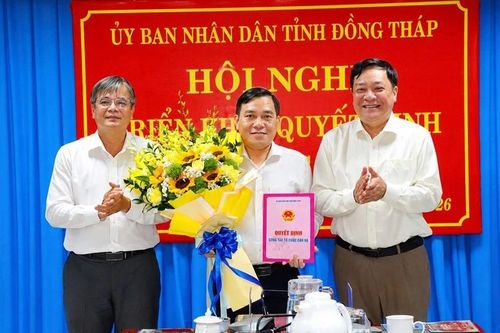 Đồng Tháp bổ nhiệm Giám đốc Sở Nội vụ, Sở Khoa học và Công nghệ