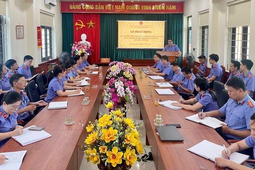 VKSND khu vực 8, tỉnh Hưng Yên phát động cuộc thi tìm hiểu truyền thống 66 năm ngành Kiểm sát