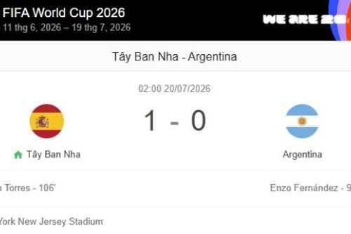 Thắng Argentina ở hiệp phụ, Tây Ban Nha vô địch World Cup 2026